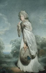 Miss Farren, engraved by Francesco Bartolozzi